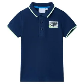 Polo infantil azul oscuro 92 de , Camisetas para niños - Ref: Foro24-12439, Precio: 9,32 €, Descuento: %