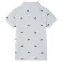 Polo infantil gris melange 140 de , Camisetas para niños - Ref: Foro24-12168, Precio: 10,65 €, Descuento: %