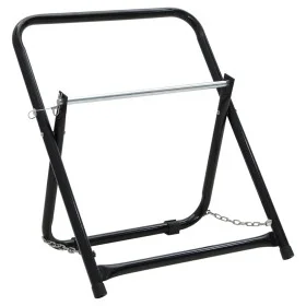 Schwarzer Stahl-Schlauchwagen, 48 cm, 45 kg. von , Gartenschlauchhalter - Ref: Foro24-156041, Preis: 35,24 €, Rabatt: %