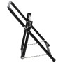 Carrito de rollo de manguera acero negro 48 cm 45 kg de , Soporte de manguera de jardín - Ref: Foro24-156041, Precio: 36,42 €...