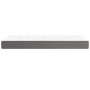 Colchón de muelles ensacados cuero sintético gris 120x190x20 cm de , Colchones - Ref: Foro24-4007152, Precio: 203,98 €, Descu...