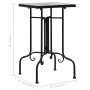 Mesa auxiliar de mosaico cerámica negro y blanco de vidaXL, Soportes para macetas - Ref: Foro24-46711, Precio: 46,55 €, Descu...