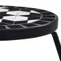Mesitas de mosaico 3 uds cerámica negro y blanco de vidaXL, Soportes para macetas - Ref: Foro24-46703, Precio: 87,08 €, Descu...