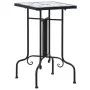 Mesa auxiliar de mosaico cerámica azul y blanco de vidaXL, Soportes para macetas - Ref: Foro24-46710, Precio: 45,29 €, Descue...