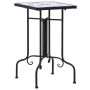 Mesa auxiliar de mosaico cerámica azul y blanco de vidaXL, Soportes para macetas - Ref: Foro24-46710, Precio: 45,94 €, Descue...