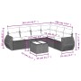 Set sofás de jardín 7 piezas y cojines ratán sintético beige de , Conjuntos de jardín - Ref: Foro24-3221418, Precio: 454,06 €...