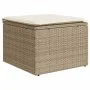 Garden sofa set with 4-piece synthetic rattan beige cushions by , Modular outdoor sofas - Ref: Foro24-3222467, Price: 291,97 ...