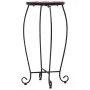 Mesitas de mosaico 3 uds cerámica terracota y blanco de vidaXL, Soportes para macetas - Ref: Foro24-46704, Precio: 79,81 €, D...