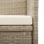 Sillas reclinables jardín 2 uds y cojines ratán sintético beige de vidaXL, Sillas de jardín - Ref: Foro24-46046, Precio: 220,...