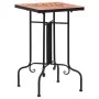 Mesa auxiliar de mosaico cerámica terracota de vidaXL, Soportes para macetas - Ref: Foro24-46709, Precio: 45,29 €, Descuento: %