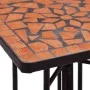Mesa auxiliar de mosaico cerámica terracota de vidaXL, Soportes para macetas - Ref: Foro24-46709, Precio: 45,29 €, Descuento: %