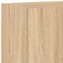 Muebles de TV de pared 5 pzas madera de ingeniería roble Sonoma en Muebles TV | Comprar online en Foru.es
