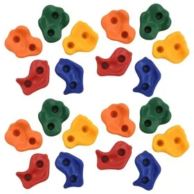 Presas de escalada 20 unidades PE multicolor de vidaXL, Escalada - Ref: Foro24-278648, Precio: 46,60 €, Descuento: %