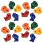 Presas de escalada 20 unidades PE multicolor de vidaXL, Escalada - Ref: Foro24-278648, Precio: 44,19 €, Descuento: %