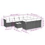 Set de sofás de jardín 11 pzas y cojines ratán sintético negro de , Conjuntos de jardín - Ref: Foro24-3218226, Precio: 596,98...