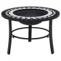 vidaXl Brasero de mosaico cerámica negro y blanco 68 cm by vidaXL, Chimneys - Ref: Foro24-46721, Price: 69,02 €, Discount: %