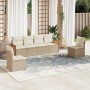 Juego de sofás jardín con cojines 6 pzas ratán sintético beige de , Conjuntos de jardín - Ref: Foro24-3227542, Precio: 360,12...