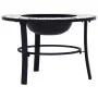 vidaXl Green Ceramic Mosaic Brazier 68 cm by vidaXL, Chimneys - Ref: Foro24-46722, Price: 68,96 €, Discount: %