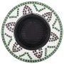 vidaXl Green Ceramic Mosaic Brazier 68 cm by vidaXL, Chimneys - Ref: Foro24-46722, Price: 68,96 €, Discount: %