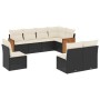 Set de sofás de jardín 8 piezas y cojines ratán sintético negro de , Conjuntos de jardín - Ref: Foro24-3227722, Precio: 445,5...
