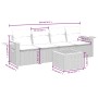 Set de muebles de jardín 5 pzas y cojines ratán sintético negro de , Conjuntos de jardín - Ref: Foro24-3226616, Precio: 303,8...
