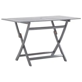 Mesa plegable de jardín madera maciza de acacia 120x70x75 cm de vidaXL, Mesas de jardín - Ref: Foro24-46331, Precio: 135,33 €...