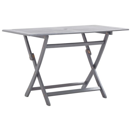 Mesa plegable de jardín madera maciza de acacia 120x70x75 cm de vidaXL, Mesas de jardín - Ref: Foro24-46331, Precio: 169,71 €...