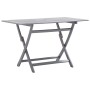 Mesa plegable de jardín madera maciza de acacia 120x70x75 cm de vidaXL, Mesas de jardín - Ref: Foro24-46331, Precio: 169,71 €...