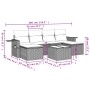 Set sofás de jardín 7 piezas y cojines ratán sintético beige de , Conjuntos de jardín - Ref: Foro24-3252865, Precio: 497,14 €...