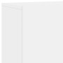 Muebles de TV de pared 6 piezas madera de ingeniería blanco en Muebles TV | Comprar online en Foru.es