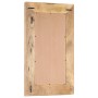 Espejo tallado a mano madera maciza de mango 80x50x2,5 cm en Espejos | Comprar online en Foru.es