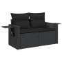 6-piece garden sofa set and black synthetic rattan cushions by , Modular outdoor sofas - Ref: Foro24-3224557, Price: 401,61 €...