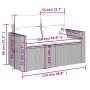 Set de sofás de jardín 7 piezas con cojines ratán PE gris de , Sofás modulares de exterior - Ref: Foro24-3224583, Precio: 415...