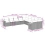 Set de sofás de jardín 10 pzas con cojines ratán sintético gris de , Conjuntos de jardín - Ref: Foro24-3227194, Precio: 603,3...