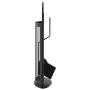 Fireplace tool set 5 pieces steel 23x15x66 cm by , fireplace tools - Ref: Foro24-156379, Price: 65,22 €, Discount: %