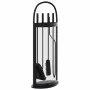 Fireplace tool set 5 pieces steel 23x15x66 cm by , fireplace tools - Ref: Foro24-156379, Price: 65,22 €, Discount: %