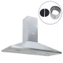 Campana extractora de acero inoxidable 90 cm de , Extractores - Ref: Foro24-155970, Precio: 171,97 €, Descuento: %