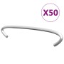Ganchos de gaviones 50 unidades acero galvanizado 10 cm de vidaXL, Accesorios para rejas y vallas - Ref: Foro24-145615, Preci...