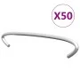 Ganchos de gaviones 50 unidades acero galvanizado 10 cm de vidaXL, Accesorios para rejas y vallas - Ref: Foro24-145615, Preci...