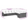 Set de sofás de jardín 10 pzas cojines ratán sintético negro de , Conjuntos de jardín - Ref: Foro24-3219496, Precio: 557,62 €...