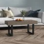 Mesa de centro MDF y hierro gris y negro 90x45x40 cm de vidaXL, Mesas de centro - Ref: Foro24-286101, Precio: 84,40 €, Descue...
