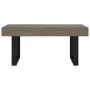 Mesa de centro MDF y hierro gris y negro 90x45x40 cm de vidaXL, Mesas de centro - Ref: Foro24-286101, Precio: 84,40 €, Descue...