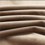 Cortina opaca con anillas de metal terciopelo beige 290x245 cm de vidaXL, Cortinas y visillos - Ref: Foro24-134507, Precio: 4...