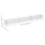Arriate de gaviones de acero galvanizado 270x30x30 cm de vidaXL, Maceteros y jardineras - Ref: Foro24-145637, Precio: 53,72 €...