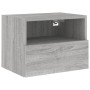 Muebles de TV de pared 5 pzas madera de ingeniería gris Sonoma en Muebles TV | Comprar online en Foru.es