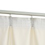 Cortinas opacas con ganchos 2 pzas terciopelo crema 140x175 cm de vidaXL, Cortinas y visillos - Ref: Foro24-134516, Precio: 4...