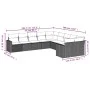 Garden sofa set with beige cushions 10 pieces synthetic rattan by , Modular outdoor sofas - Ref: Foro24-3251845, Price: 671,0...