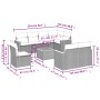 Set de muebles de jardín 9 pzas y cojines ratán sintético gris de , Conjuntos de jardín - Ref: Foro24-3258574, Precio: 572,23...