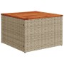 Juego de sofás de jardín con cojines beige 8 pzas ratán PE de , Conjuntos de jardín - Ref: Foro24-3227053, Precio: 481,60 €, ...