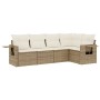 Juego de sofás jardín con cojines 5 pzas ratán sintético beige de , Conjuntos de jardín - Ref: Foro24-3252465, Precio: 401,89...